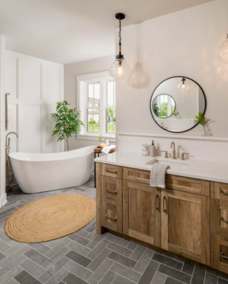 Farmhouse Style Bathrooms